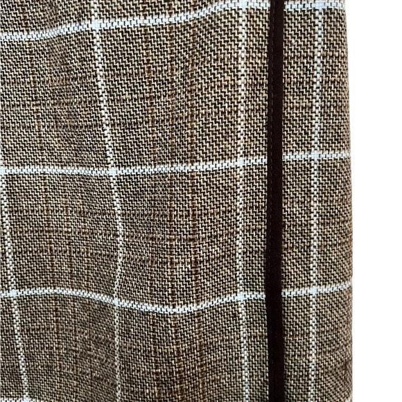 Vintage Wool Blend Plaid Skirt 6 - Picture 3 of 4